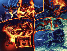 X-Men 2099 Oasis Pages 36-37, Brothers Hildebrandt