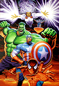 Marvel General Poster, Brothers Hildebrandt