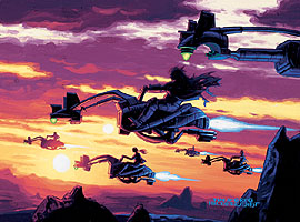 Swoop Troop Attack, Brothers Hildebrandt