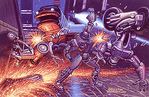 Cyclebot Gang Fight, Brothers Hildebrandt