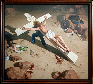 Crucifixion, Greg Hildebrandt