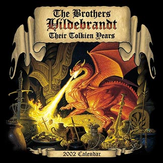 Greg and Tim Hildebrandt Their Tolkien Years - 2002 Wall Calendar Signed, Brothers Hildebrandt