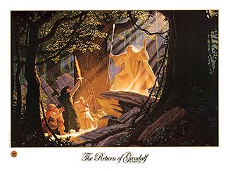 The Return of Gandalf - SIGNED BY GREG AND TIM, Brothers Hildebrandt