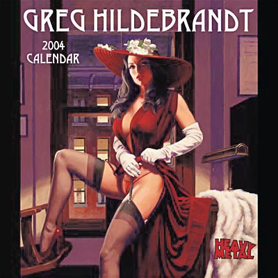 Greg Hildebrandt 2004 Pinup Calendar , Greg Hildebrandt