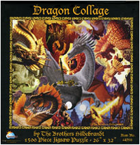 Dragon Collage Puzzle, Brothers Hildebrandt