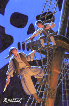 Treasure Island Cover #5, Greg Hildebrandt