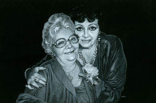 Grandma and Mom - Black Board, Greg Hildebrandt