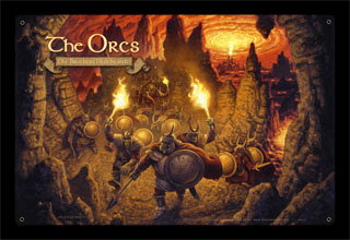 The Orcs - DECEIVING - Vintage Tin Sign, Brothers Hildebrandt