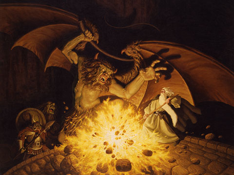 Balrog - Giclee, Brothers Hildebrandt