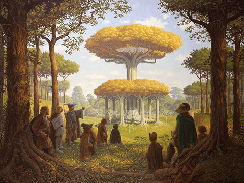 Lothlorien - Giclee, Brothers Hildebrandt