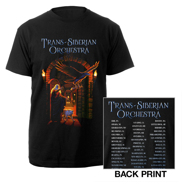 2015 TSO Winter Tour T-Shirt - XL, Greg Hildebrandt