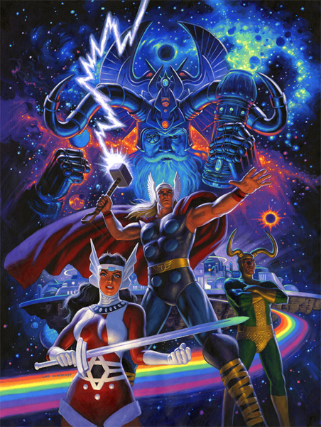 Thor - Marvel Cover, Greg Hildebrandt