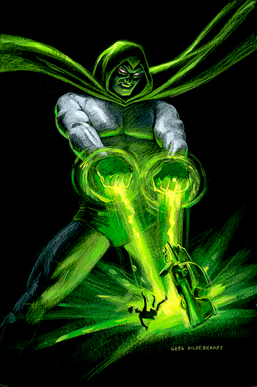 The Spectre - Black Board, Greg Hildebrandt