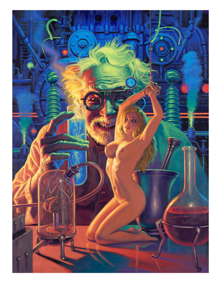 Mad Science - Giant Giclee, Greg Hildebrandt